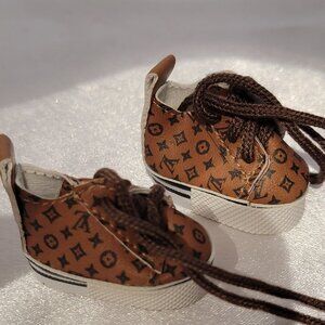 Labubu luxury inspired Brown Shoes #5